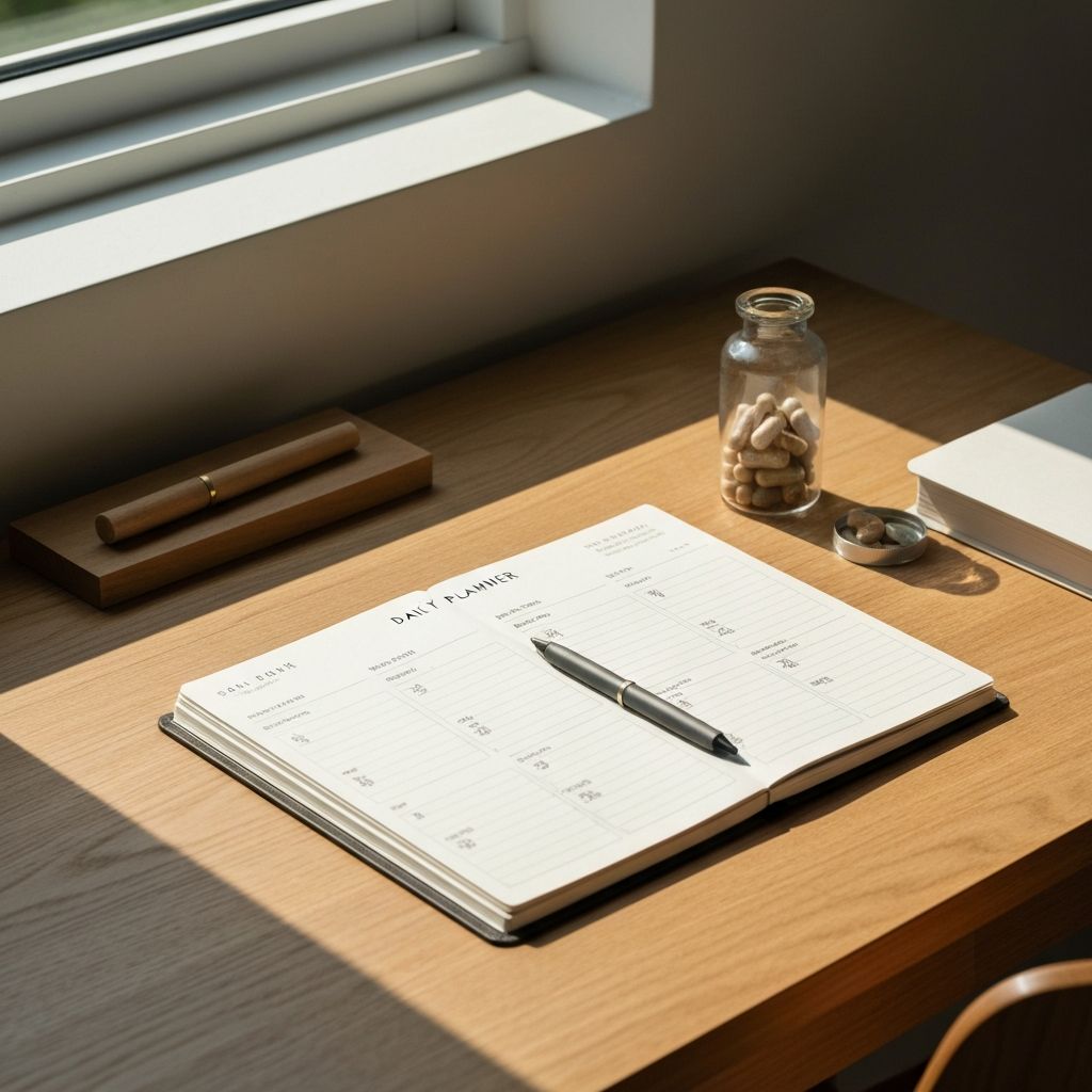Strukturierte Tagesplanung